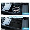 sinminou Center Console Organizer Compatible with 2024-2025 Chevy Traverse/GMC Acadia