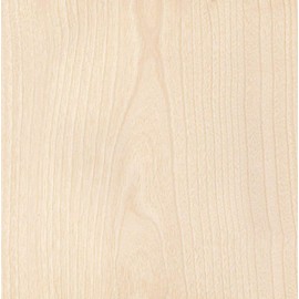 Edge Supply Maple Wood Veneer Sheet Flat Cut, 24" x 48", 10 mil Paper Back,"A" Grade Veneer Face - Easy Apply with Contact Adhesive Maple Veneer Sheet - Veneer Sheets for Restoration of Furniture