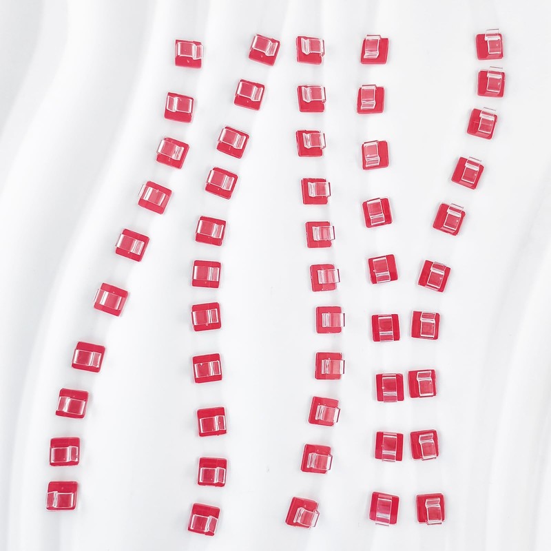 50 PCS Adhesive Hooks for Outdoor String Lights Christmas Light
