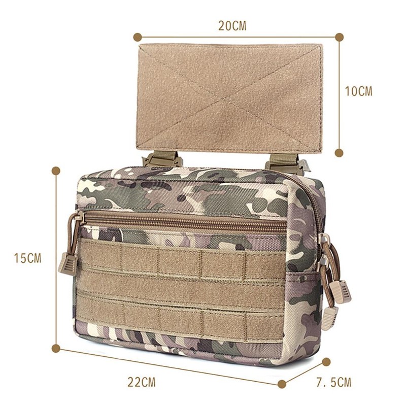 Outdoor Training Mini Drop Pouch Fanny Pack Nylon Tool Pouch