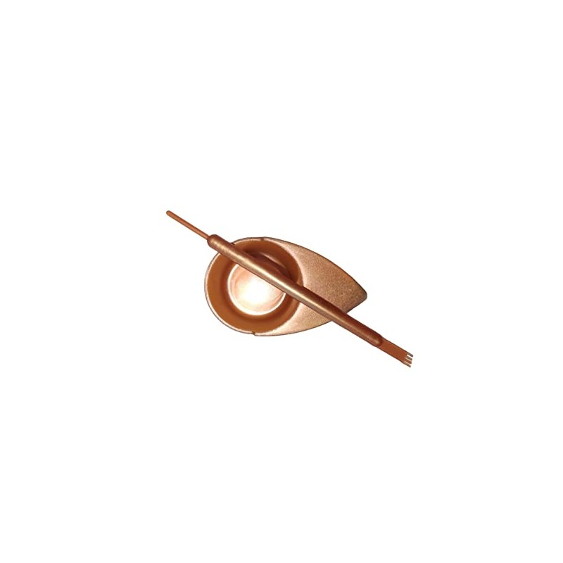 MilleniumHair Mini Colouring Bowl and Brush for Eyelash Colour and