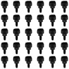 30 PCS PC Case Screws,Computer Case Thumbscrews for Fastening (Black)