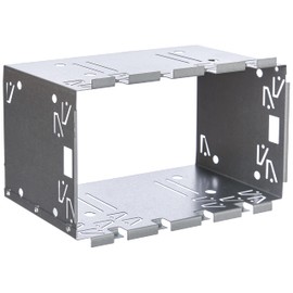 CarSystem24 Universal Double DIN Insertion Metal Car Radio Radio Installation Frame 2DIN