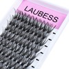 Lashes Clusters LAUBESS Eyelash Clusters Individual Lashes Mixed Tray Cluster