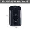 Runhike Hole-Free Remote Holder Wall Mount Compatible with Roku,Strong Adhesive