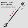 ULANZI ZJ08 Extendable Cold Shoe Mic Arm Pole with Built-in