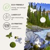 UNIDRAGON Original Wooden Jigsaw Puzzles - Nature Mountain Creek, 250