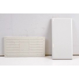 Daltile Company Arctic White: 3"x6" Glossy Ceramic Subway Tile ONE (1) Daltile Rittenhouse NEW