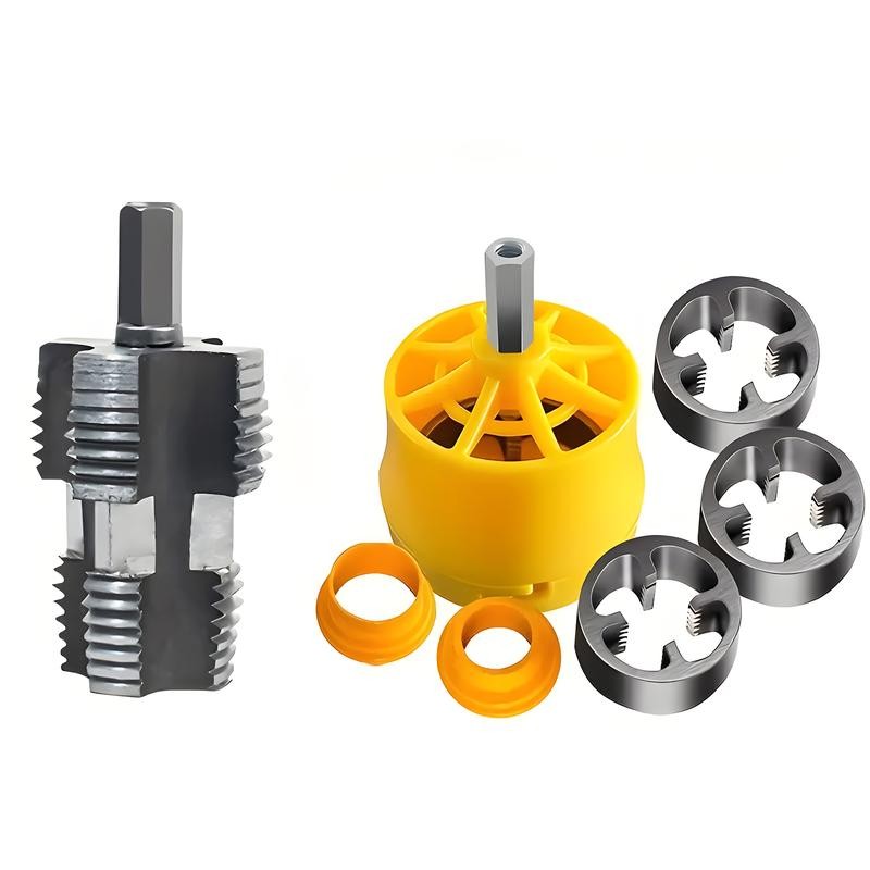 A set of PVC pipe threading tool kit for electric
