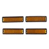 ZEKANXX 4 Pcs/Set Bicycle Pedal Reflector Safety Night Cycling Reflective