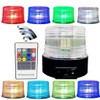 TOPKU Battery LED Strobe Light, Rechargeable Magnetic Flashing Emergency Warning