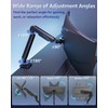 MOUNTUP Heavy Duty Single Monitor Arm Holds up to 33lbs,