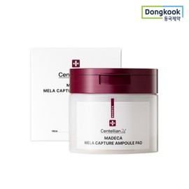 Centellian24 Madeca Mela Capture Ampoule Pad 60 Sheets (1 Pack) Dark Spot Care Dark Spot Pack Whitening Functional Pad / 센텔리안24 마데카 멜라 캡처 앰플 패드 60매 1개 기미케어 기미팩 미백 기능성패드