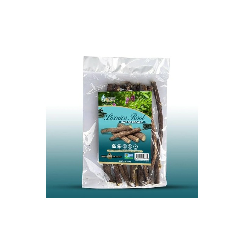 Natural De Mexico Raíz de Regaliz Herbal Tea 4 oz-123g