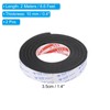 PATIKIL 2m/6.6ft Sealing Foam Tape, 2 Pack 3.5cm Wide 10mm