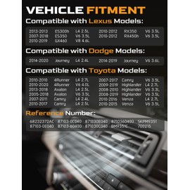 HYR 75830 AC Heater Blower Motor Fit for Toyota Camry 2007-2017 Highlander 2008-2019 4Runner 2010-2020 Avalon 2005-2018 Venza 2010-2016, Dodge Journey 2014-2020, Lexus GX460 ES350 ES300h RX350 RX450h