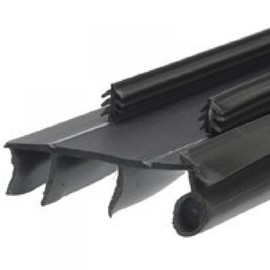 Thermwell Products Weather-Stripping UDS36 - Black Door Bottom Replacement, Exterior Door Seal - 36 in