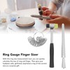 Ring Sizer Measuring Tool Mandrel Gauge Jewelry Hammer Measurement Maker