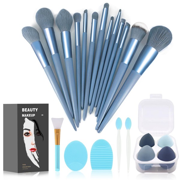Koccido Koccido Makeup Brushes 22 Pcs Makeup Kit,Foundation Brush Eyeshadow