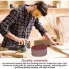 STEBRUAM Pack of 50 Sandpaper 150 mm Velcro 120 Grit