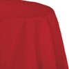 Trendware Classic Red Octy Round Tablecloths, 3 Count