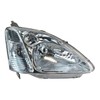 Right Headlight Assembly Passenger Side Compatible with 2002-2003 Honda Civic