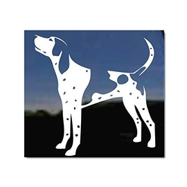 Bluetick Coonhound NickerStickers® Vinyl Dog Decal Auto Truck Tablet Laptop Sticker