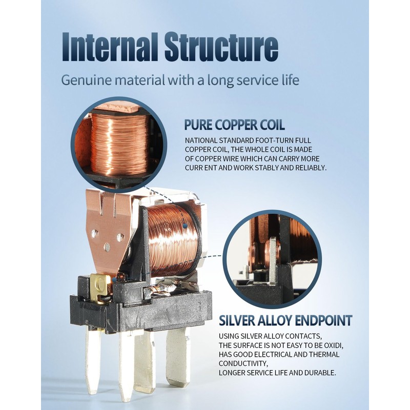 871E-1A-D-R1 U15 12VDC 4 Pin Micro ISO Automotive Relay