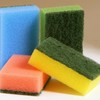 Absorbent Dish Sponge with Scouring Side - Pack of 10