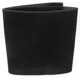 Cut to Fit Activated Carbon Media Pad, Pre Filter Carbon Sponge for Aquarium, Fish Tank, Pond, Reef Canister (36 x 12 x 0.4 inch 1pcs)