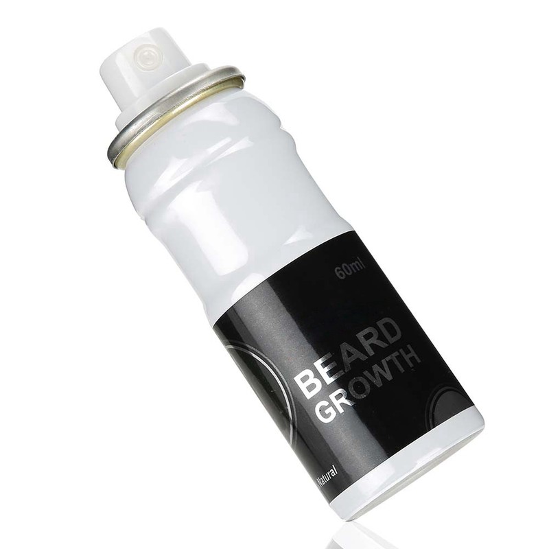 60ml Men Beard Growth Spray Natural Accelerate Beard Growth Oil