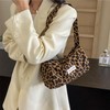 BAUIOREAD Leopard Print Bag Jacquard Bag Leopard Print Handbag Leopard
