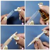 42 PCS Cuticle Oil Pen Empty Kit, 30pcs 3ML Transparent