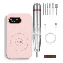 Nail Cutter, 45000RPM Electric Nail Cutter, Cutter for Gel Nails, Nail Cutter for Gel Nails, Electric Nail File for Cuticles Shellac Acrylic Gel, Nail Files for Gel Nails, for Outdoor Use