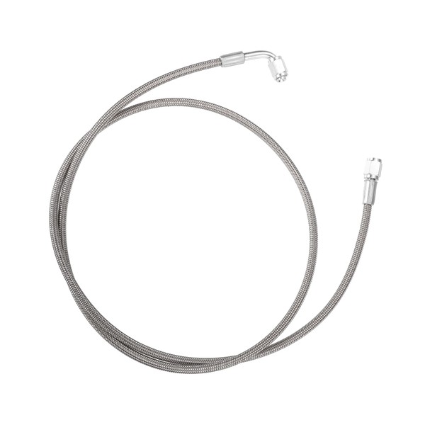 ACROPIX AN3 Braided Steel Turbo Oil Feed Line 90 Degree