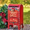 Letters for Santa Christmas Mailbox Decoration (16" Tall Ornate Style)