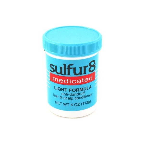 Sulfur-8 Light Hair & Scalp Conditioner 4 Ounce Jar (118ml) (6 Pack)