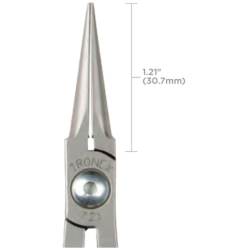 Pliers – Tronex Needle Nose – (Standard Handle) (Serrated) •