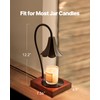 Epoch Candle Warmer Lamp with Timer & Stepless Dimmable, Electric