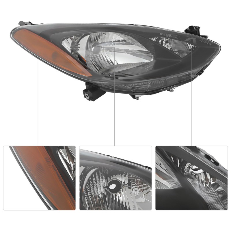 Halogen Headlight for 2011-2014 Mazda 2