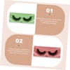 Baluue 12pairs False Eyelashes for Dancing Easy Application Grafting Eyelashes