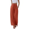 UMIPUBO Womens Linen Pants High Waisted Wide Leg Trousers Summer