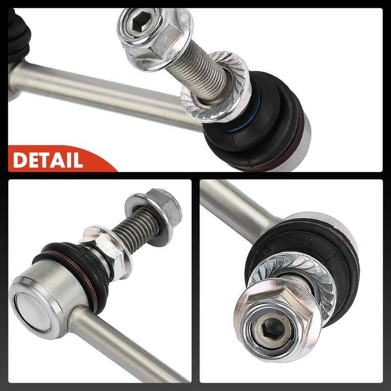 A-Premium 2 x Rear Sway Bar Links Stabilizer Bar Links,