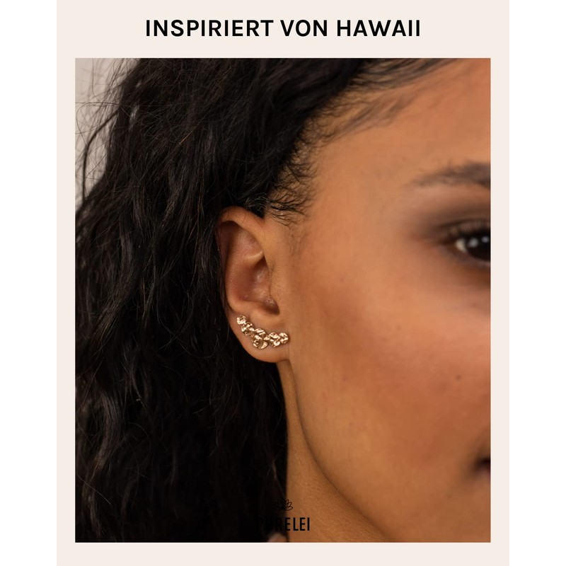 Purelei® Malihini earrings, Gold Plated, Rose-Gold