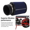 62mm Carburetor Carb Air Filter Adapter Kit For 6.5 HP
