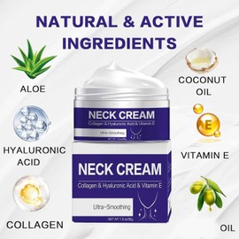 Tighten & Lift Firming Neck Cream,Neck Firming Cream,Anti-Aging Neck Cream for Tightening,Anti Wrinkle Moisturizing Neck Cream for Women,Collagen Tighten and Lift Neck Cream for Sagging and Tighten