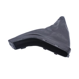 SHLPDFM Gear Stick Gaiter + Handbrake Gaiter Genuine Leather Black for Opel Astra G 1998-2009