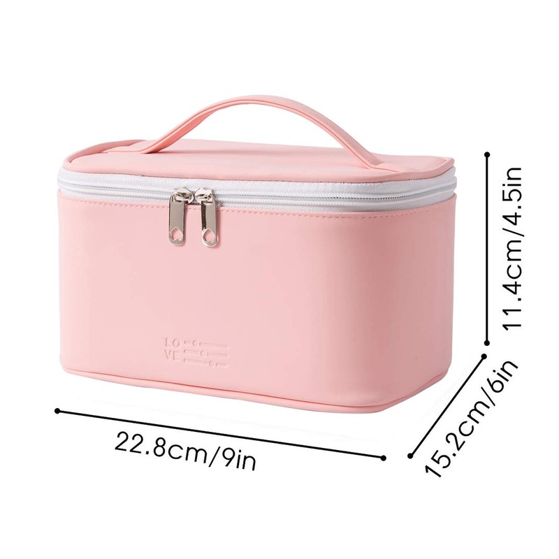 Makeup Bag Travel Cosmetic Bags Small for Women Girls Zipper