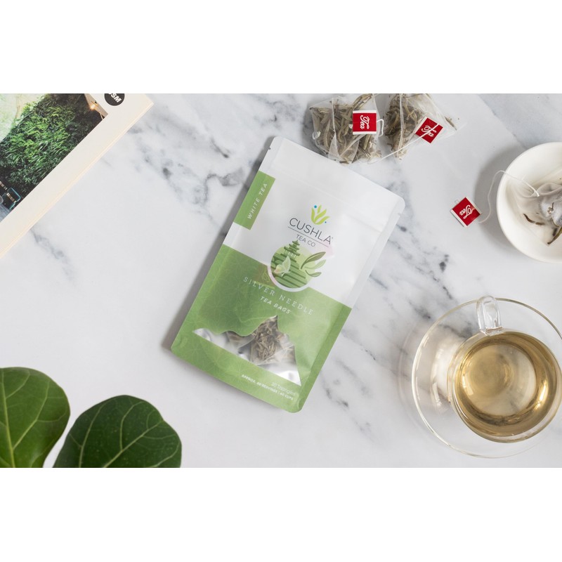 Premium White Silver Needle Tea Bags - Bai Hao Yinzhen