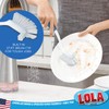 Lola Products Pro Utility All Purpose Kitchen Cleaning Brush, Durable